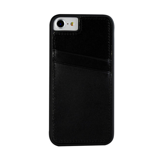 Genuine Leather Protective Case CC for iPhone 7 / 8 - beta black