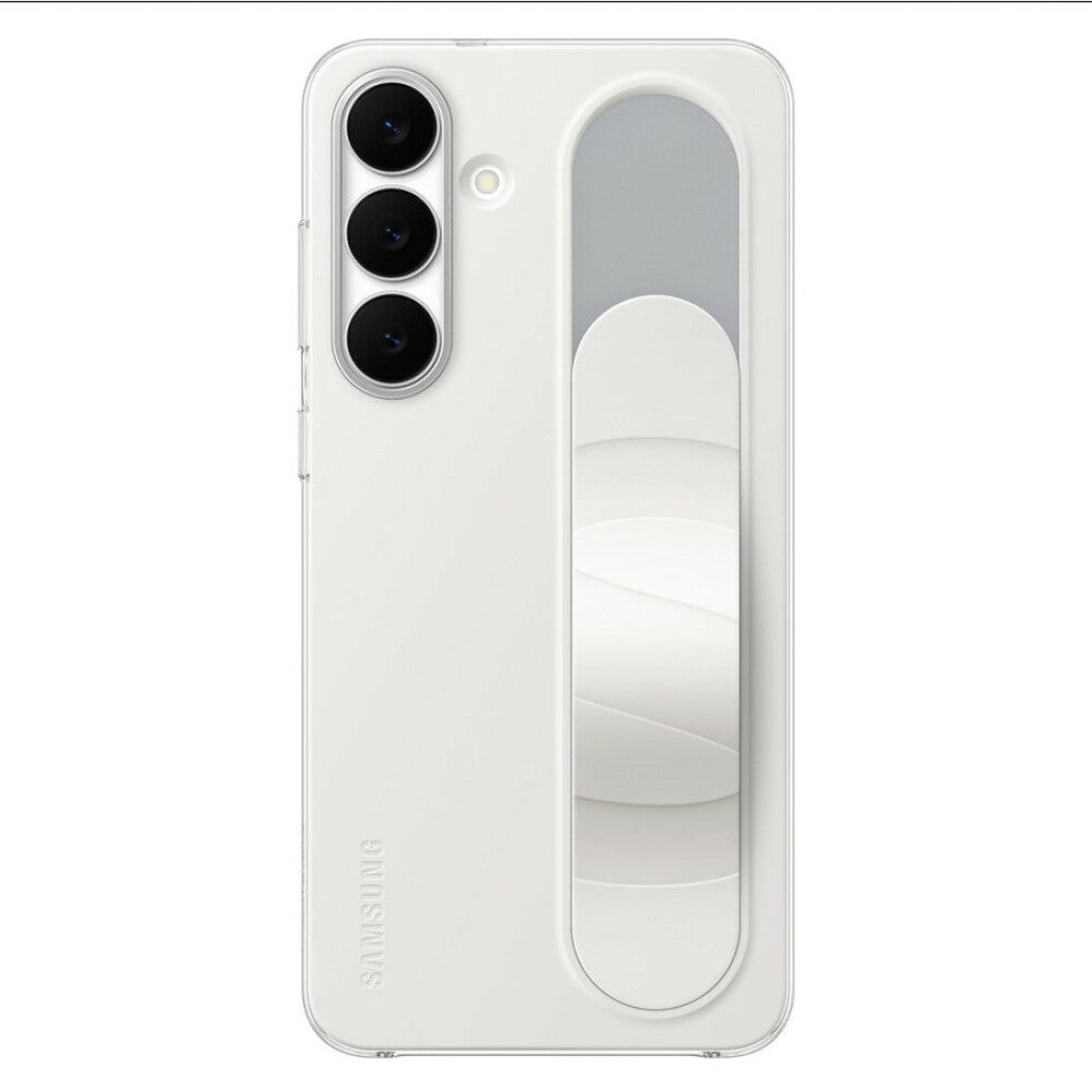 Samsung Standing Grip Cover für Galaxy S25 FE Weiß