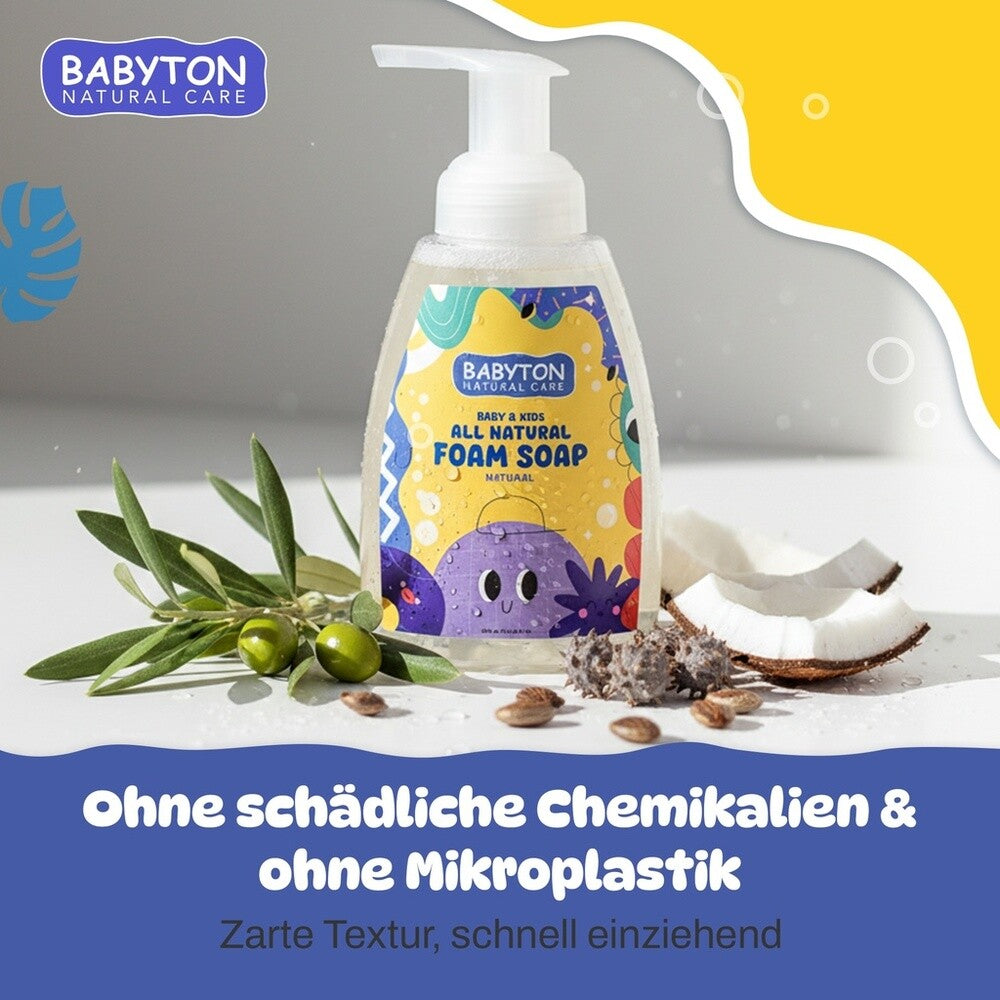 Babyton Baby & Kids Naturschaumseife, 350 ml Hauptbild