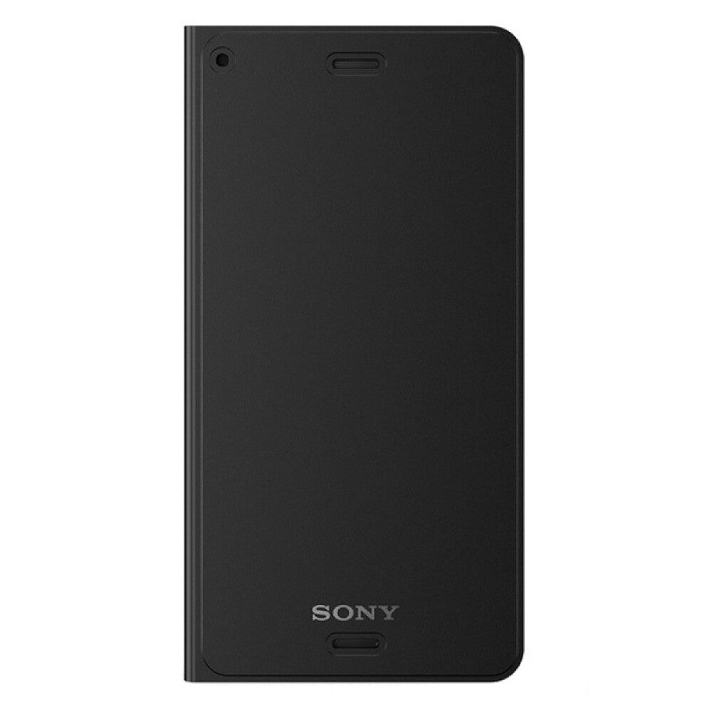 Original Flip Cover Handyhülle für Sony Xperia T2 Ultra Schwarz 1280-1228.1