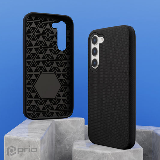 prio Schutzhülle / Case für Samsung S22 schwarz