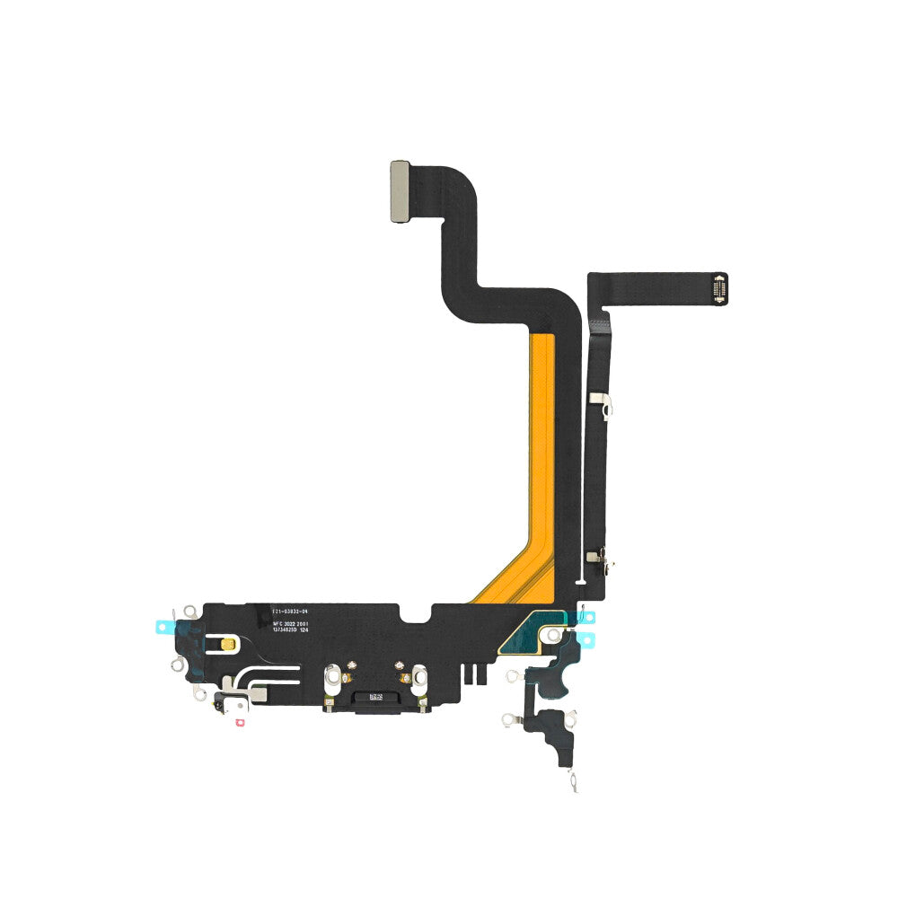 OEM Ladebuchse Flex für iPhone 14 Pro Max tieflila