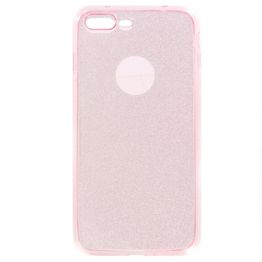 TPU Silicone Case Glitter iPhone 7/8 plus - pink