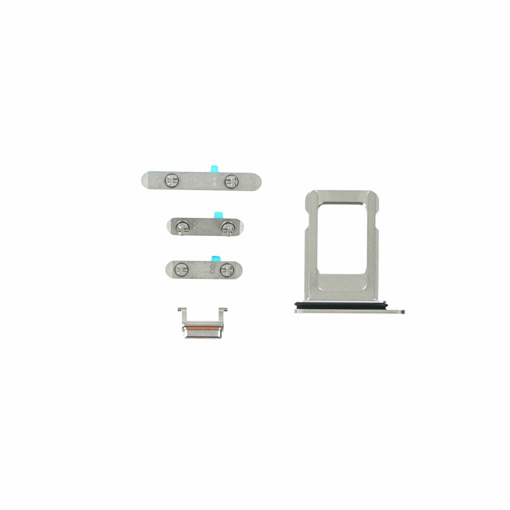 OEM button set for iPhone 11 Pro silver