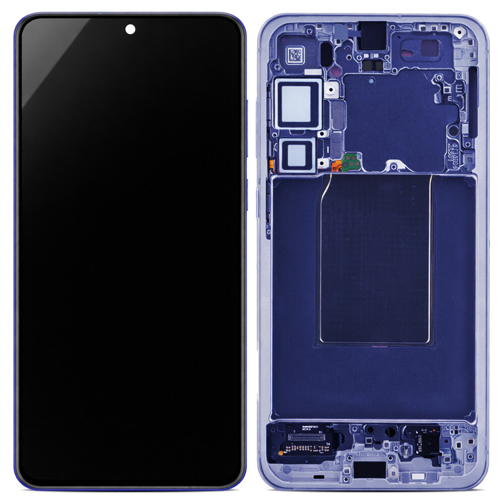 Samsung Display + Rahmen (montiert) SM-S936B Galaxy S25+ Marineblau/Dunkelblau