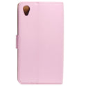 Lederhülle für Sony Xperia Z1 pink 4250710547272