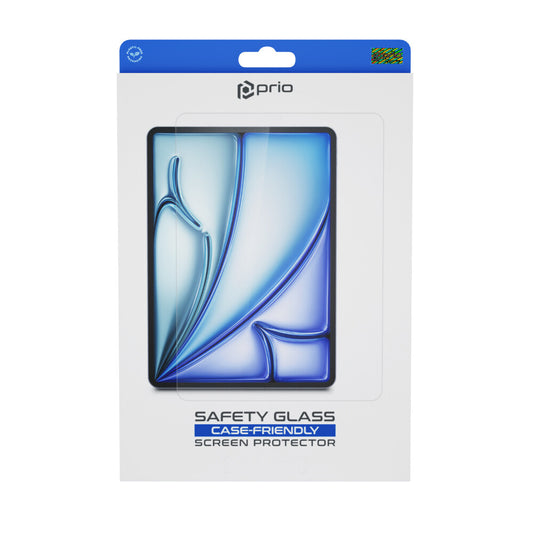 prio Tempered Glass Displayschutz für iPad Pro 11 (2024) klar
