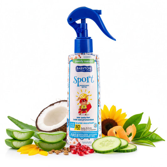 Babyton Kids Natural Sport Sonnenschutzspray LSF 50 200 ml