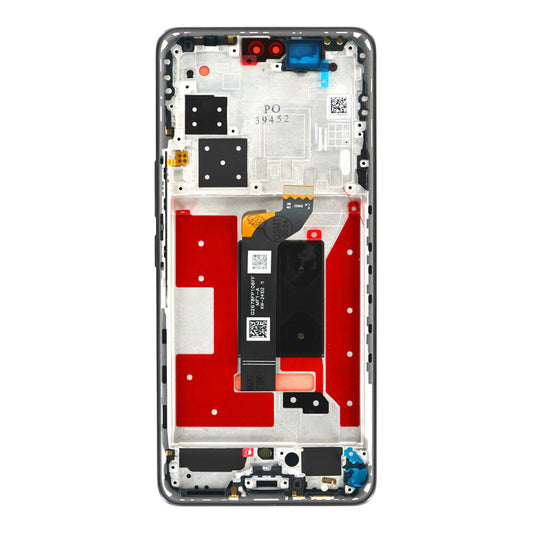 Display für Honor 200 Pro LCD + Rahmen Schwarz Bildschirm Touch