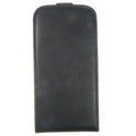 Slim Leather Flip Case S4 Galaxy I9500 - Black