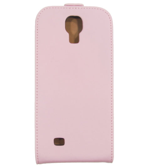 Slim Leather Flip Case for S4 Galaxy I9500 pink