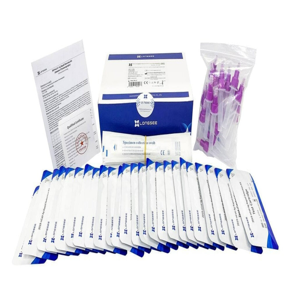 25x Extraktionsröhrchen für Longsee Testkits