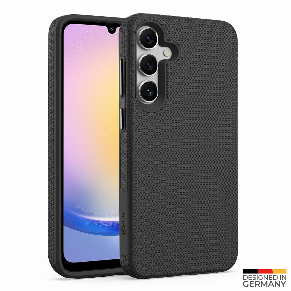 prio Schutzhülle für Samsung A25 schwarz