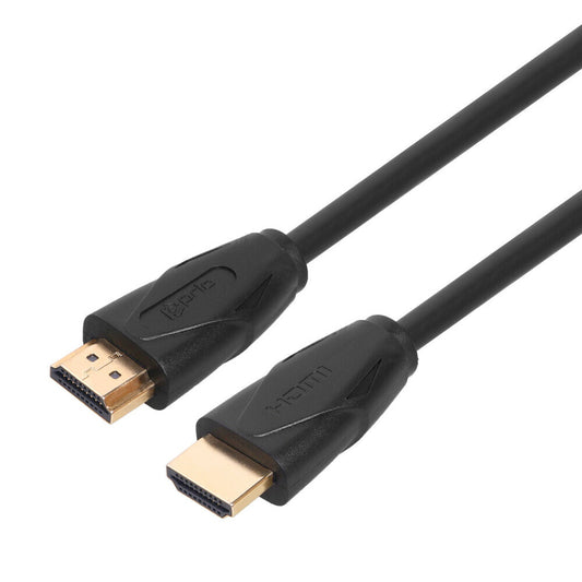 prio High-End HDMI A to HDMI A Cable 4K Ethernet 2.0m black