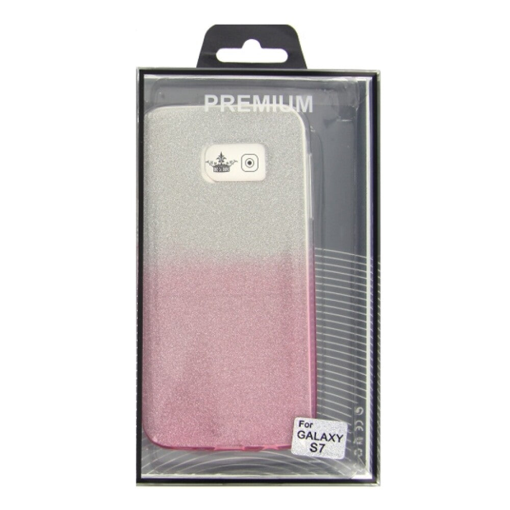 TPU Case Shine Samsung Galaxy S7 rosa