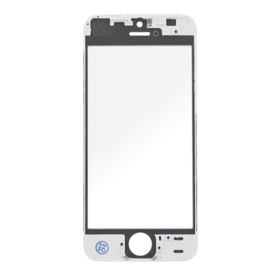 Touch Glass with Frame and OCA for iPhone 5s white