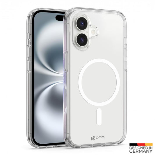 prio Protective Case MAG für iPhone 16 (6,1 Zoll) klar