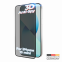 prio 3D Anti-Spy Displayschutzglas für iPhone 13 mini schwarz