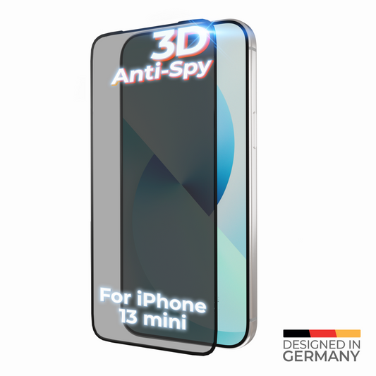 prio 3D Anti-Spy Displayschutzglas für iPhone 13 mini schwarz