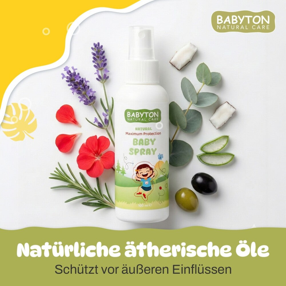 Babyton Natural Maximaler Schutz Babyspray 100 ml