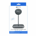 Prio 15W 2 in 1 Wireless Charger MAG (USB C) schwarz