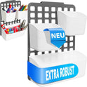 Hängende Aufbewahrungstasche, Organizer, Plastik, Weiß