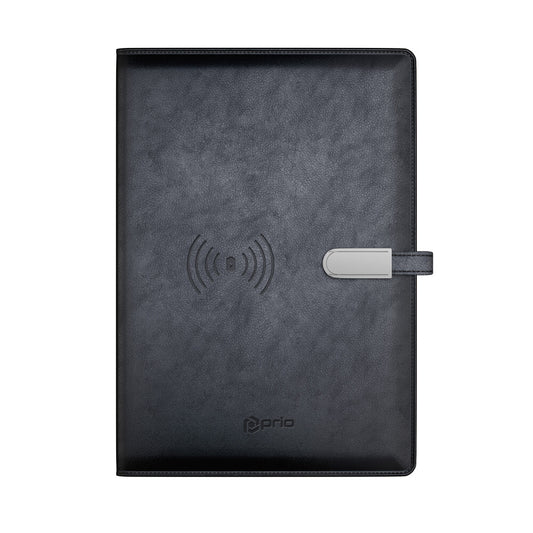 prio 5in1 Multifunktions-Notebook (Powerbank, Ladegerät) schwarz