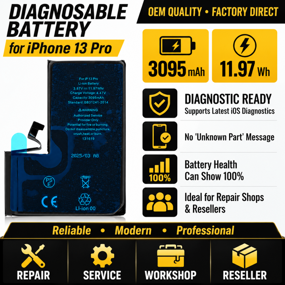 Diagnose-Akku für iPhone 13 Pro