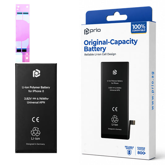 prio Akku / Batterie für iPhone 8 (ohne Flex-Kabel)