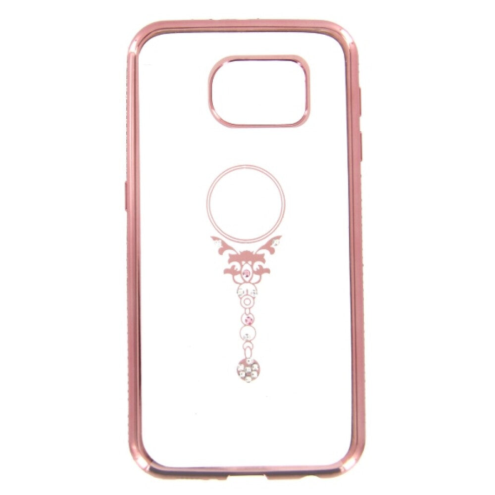 TPU Case Bling beauty für Samsung Galaxy S6 - rose gold