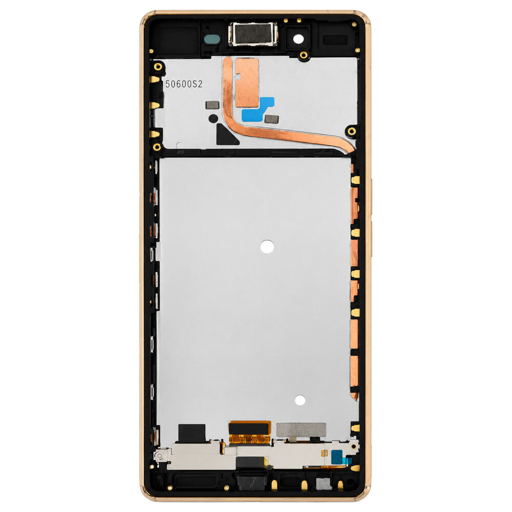 Original Display für Sony Xperia Z3+ E6553 LCD + Rahmen Kupfer 1293-1499