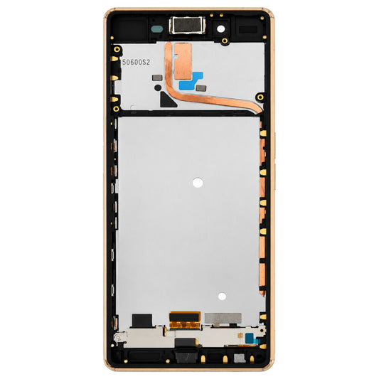 Original Display für Sony Xperia Z3+ E6553 LCD + Rahmen Kupfer 1293-1499