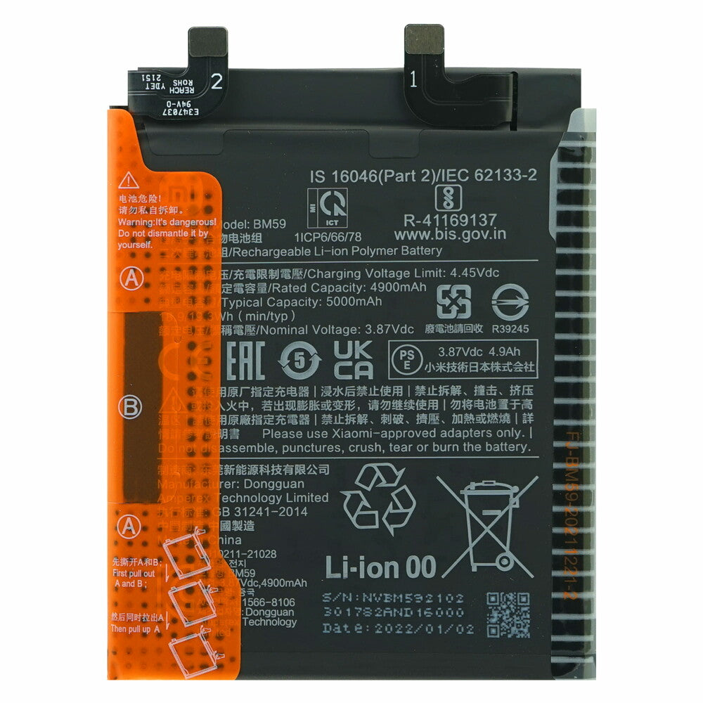 Xiaomi Akku BM59 Xiaomi 11T 460200008P1G