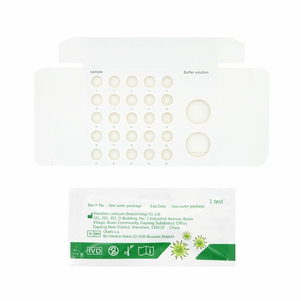 25x Green Spring Covid-19 Antigen Schnelltest Kit 4in1 (Professionell) AT417/20