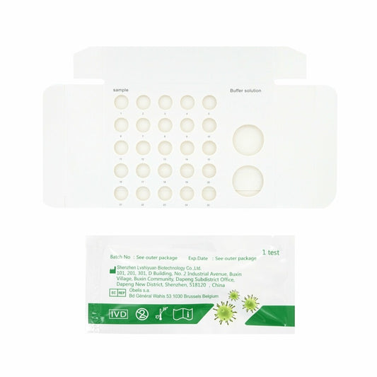 25x Green Spring Cov-19 Antigen Rapid Test Kit 4in1 (Professional) AT417/20