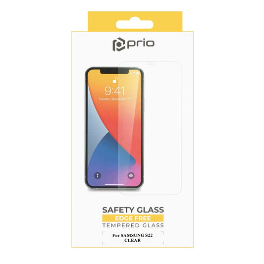 prio screen protector glass for Samsung S22 transparent