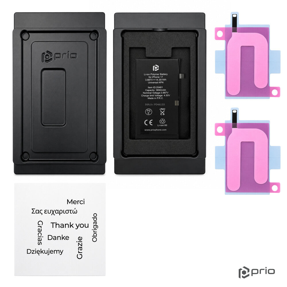 prio Akku für iPhone 17 (Universeller APN)