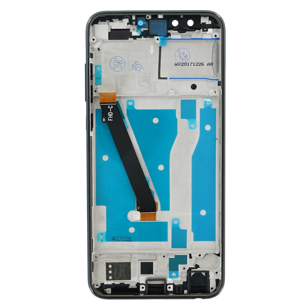 OEM display unit + frame for Huawei Honor 9 Lite black, without logo