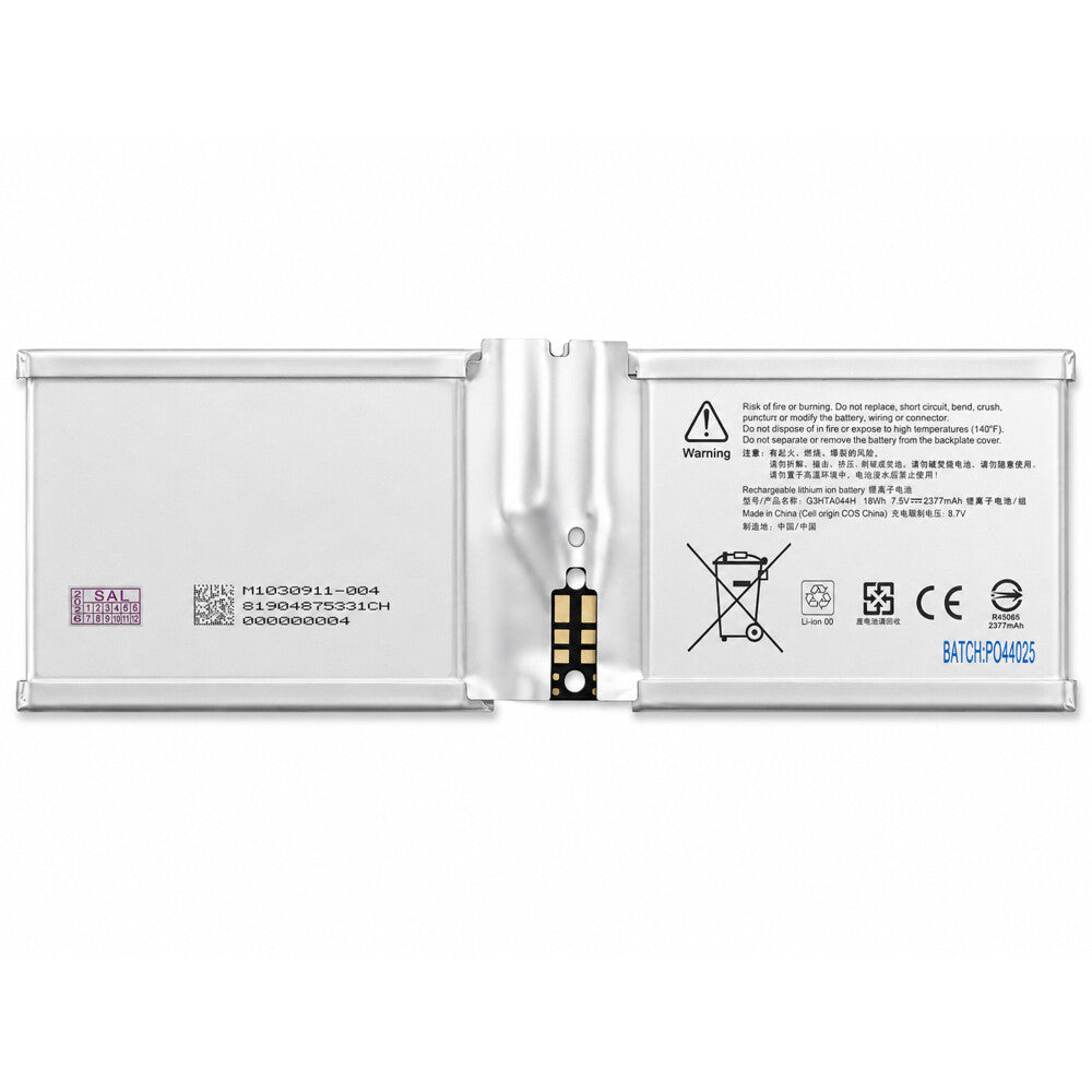 Akku G3HTA045H für Microsoft Surface Book 3 13,5 Zoll