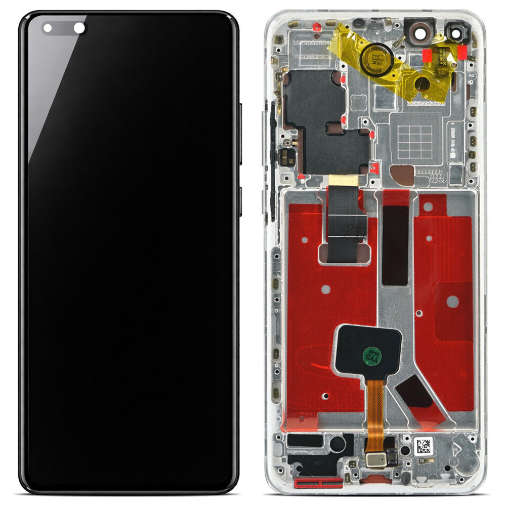 Display (Soft-OLED) + Rahmen für P40 Pro, blush gold