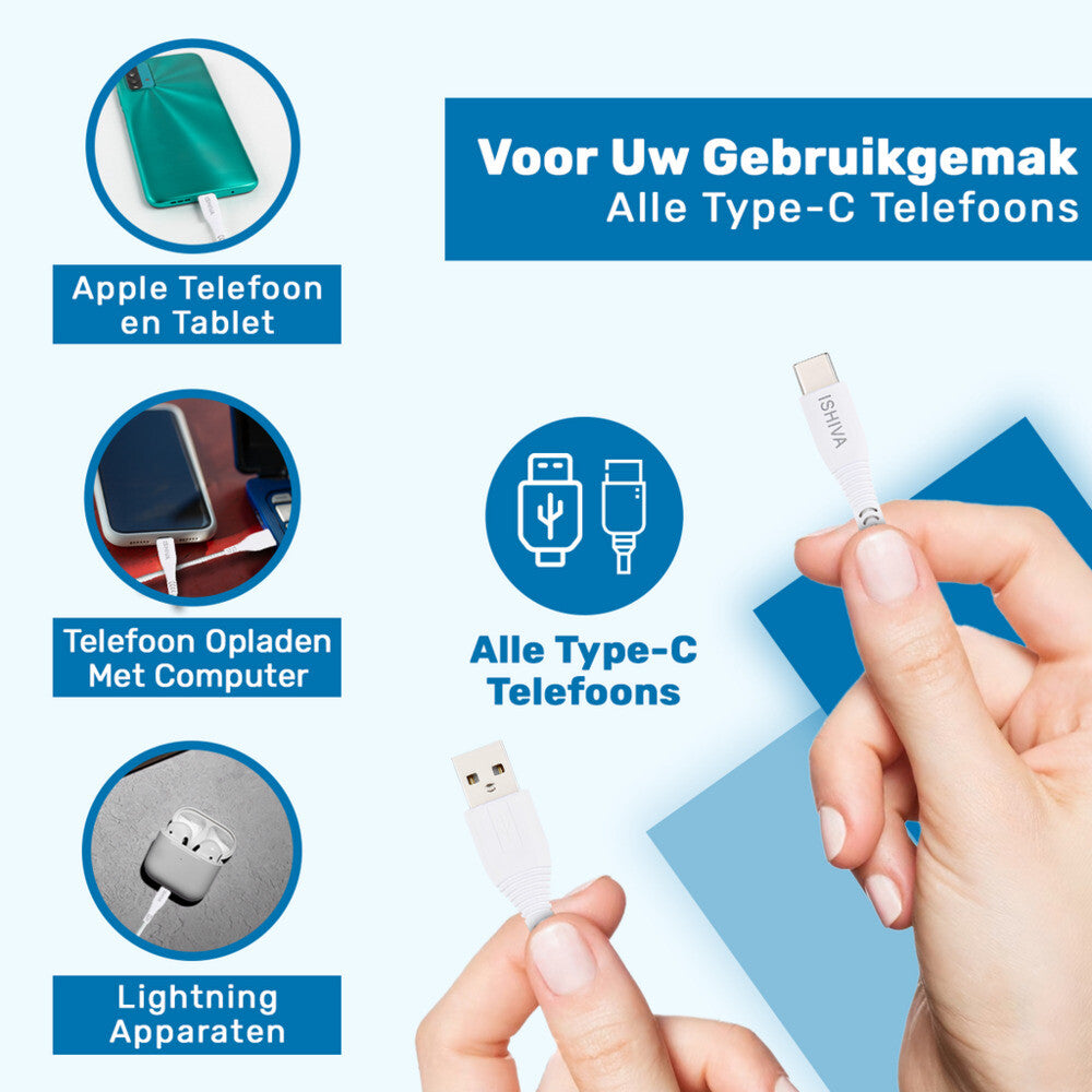 UFUZON-Kabel – Typ C auf USB A – 2 Meter