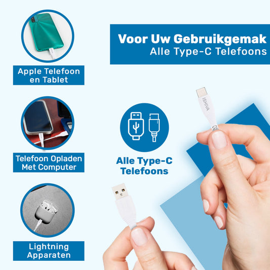UFUZON-Kabel – Typ C auf USB A – 2 Meter