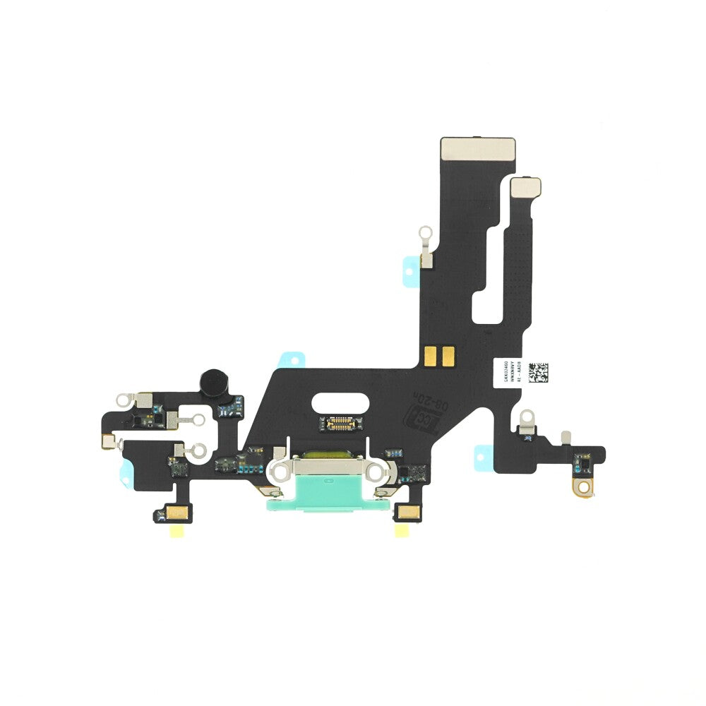 OEM Dock Charging Port Flex for iPhone 11 green