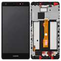Display für Huawei Mate S LCD + Rahmen Schwarz Touch Bildschirm
