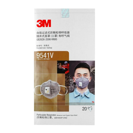 20x 3M 9541V, respirator mask, with ventilation FFP2 standard