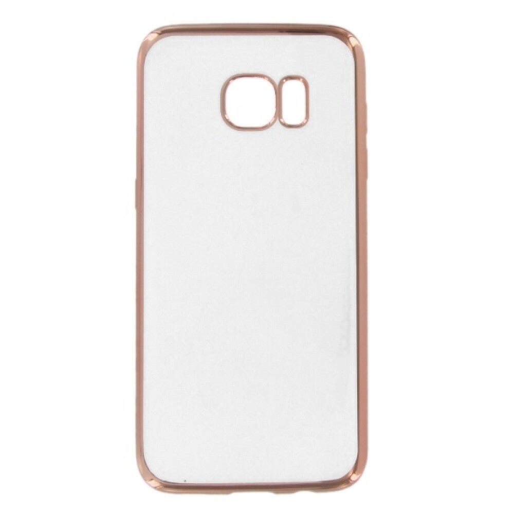 TPU Case LINE for Samsung Galaxy S7 Rose Gold