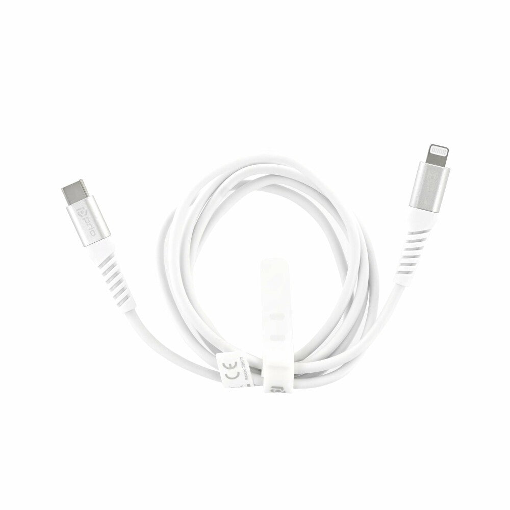 prio Charging &amp; Sync USB C to Lightning MFi-certified 1.2 m white