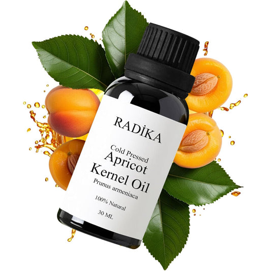 Aprikosenkernöl, Kaltgepresst, 100% Rein, BIO, natürlich, 30 ml