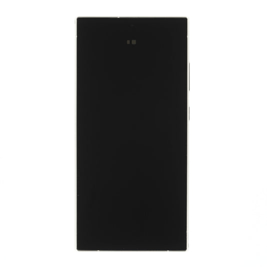 Original Display für Samsung Galaxy S24 Ultra LCD + Rahmen titanium GH82-33396A