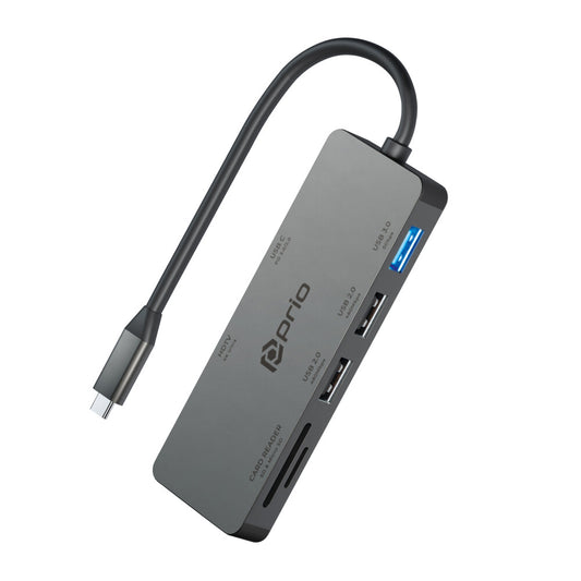 prio 7in1 Multiport USB C adapter